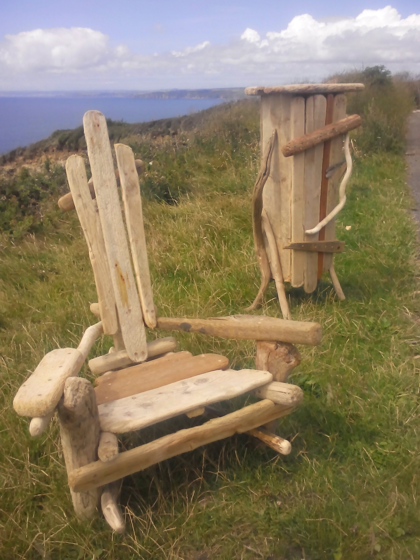 rustic furniture hand made cornwall